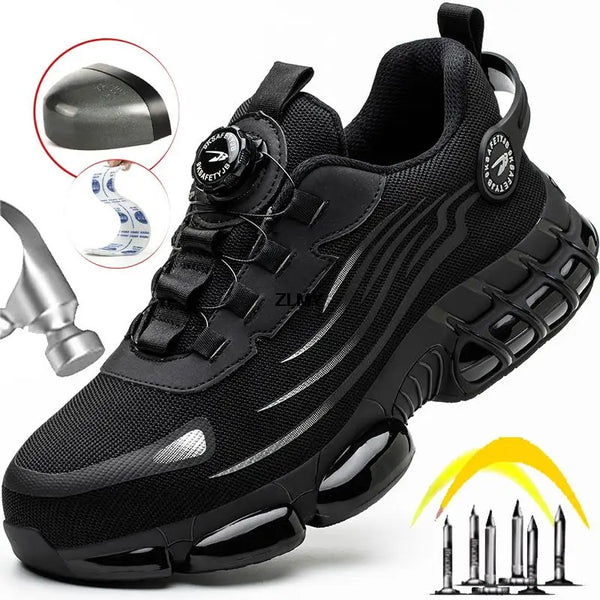 SteelGuard Safety Toe Work Sneakers